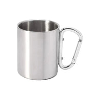 Carabiner Hook Camping Stainless Steel Cup GLR SHOPPING