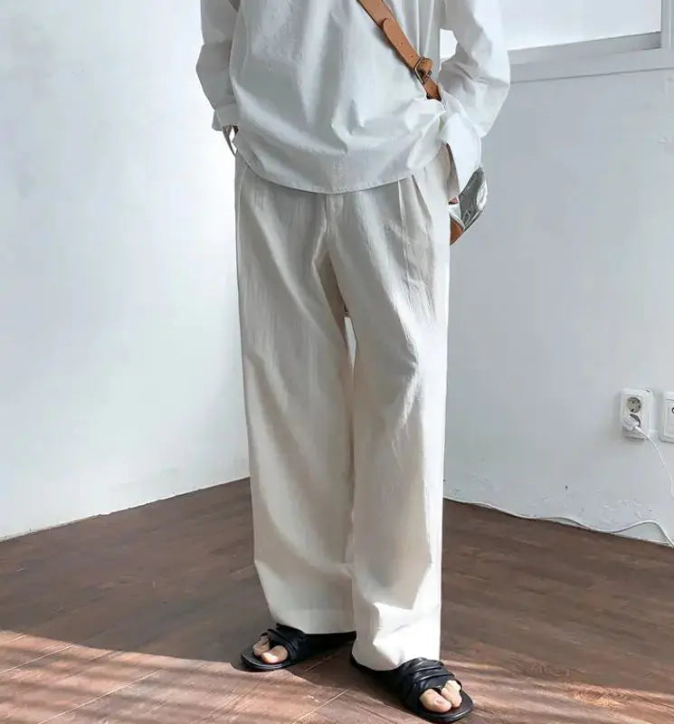 VG Linen Drape Pants GLR SHOPPING