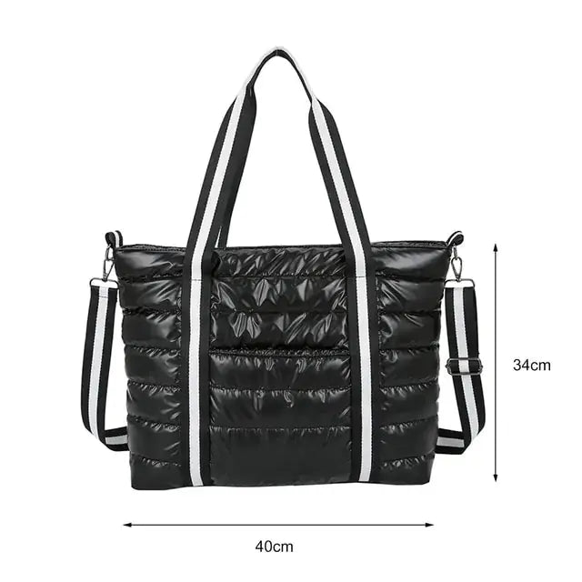 Fashion Large Tote Padded Handbags - GLR SHOPPING