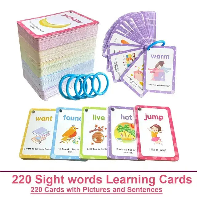 Sight Words Flashcards GLR SHOPPING