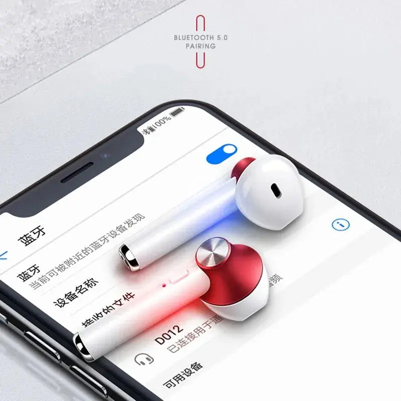 Wireless Headphones w/ Mic GLR SHOPPING