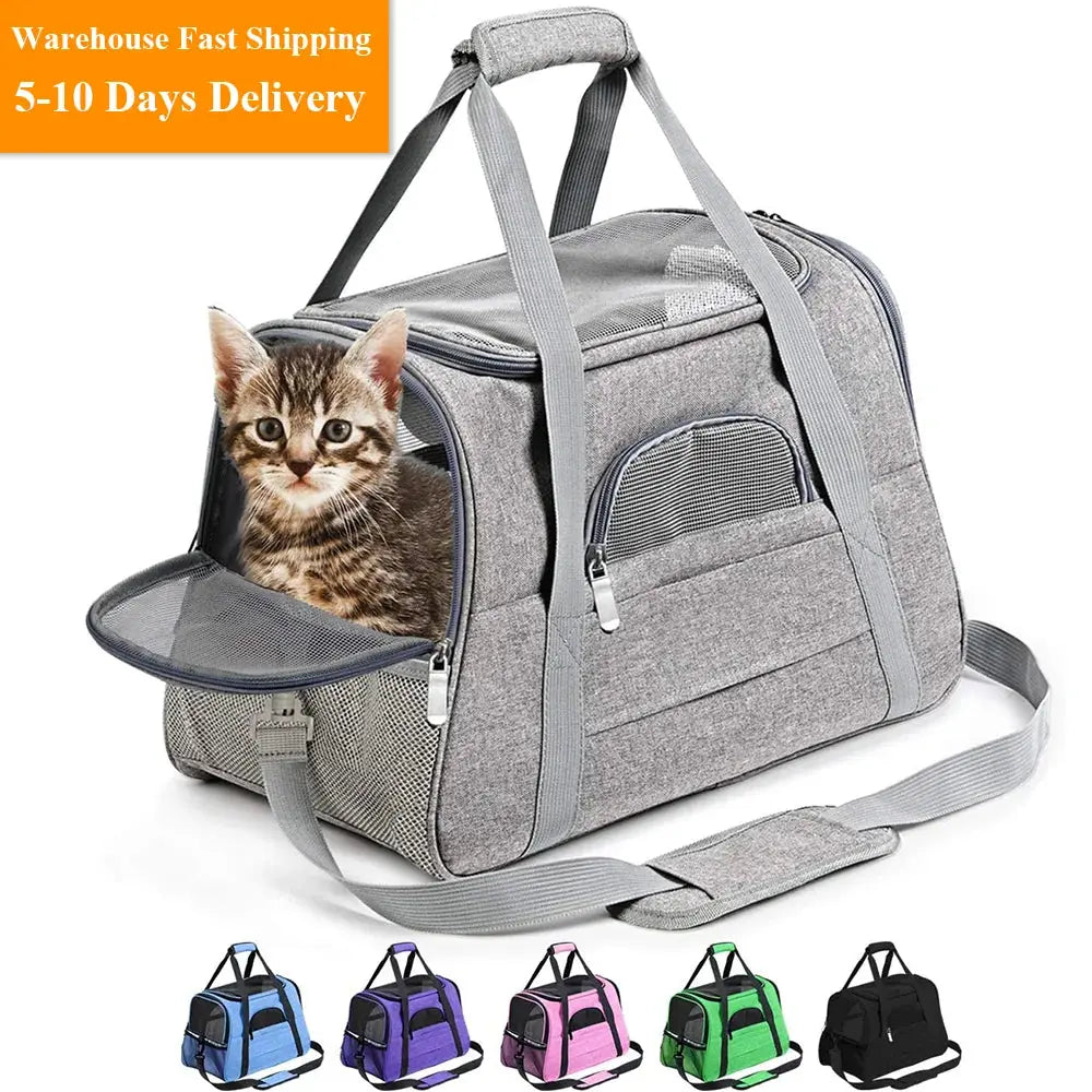 Pet Messenger Carrier Travel Bag GLR SHOPPING