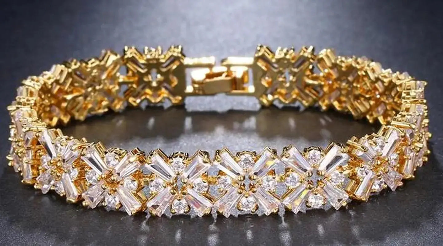 Luxury Crystal Charm Bracelets for Women GLR SHOPPING