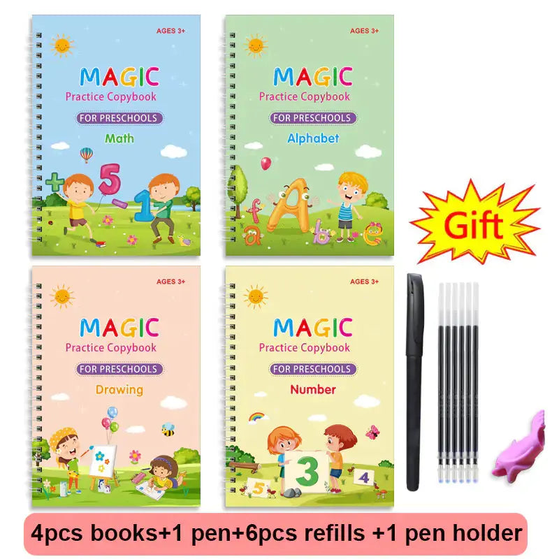 Children's Magic Practice Book GLR SHOPPING