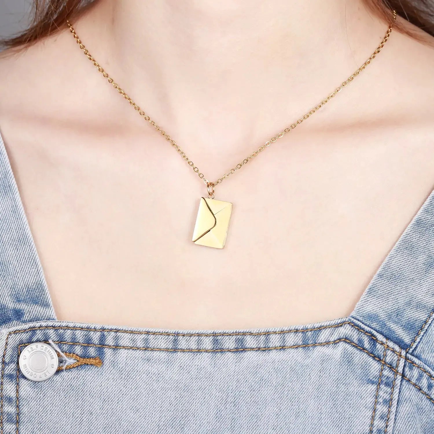 Envelope Necklace GLR SHOPPING