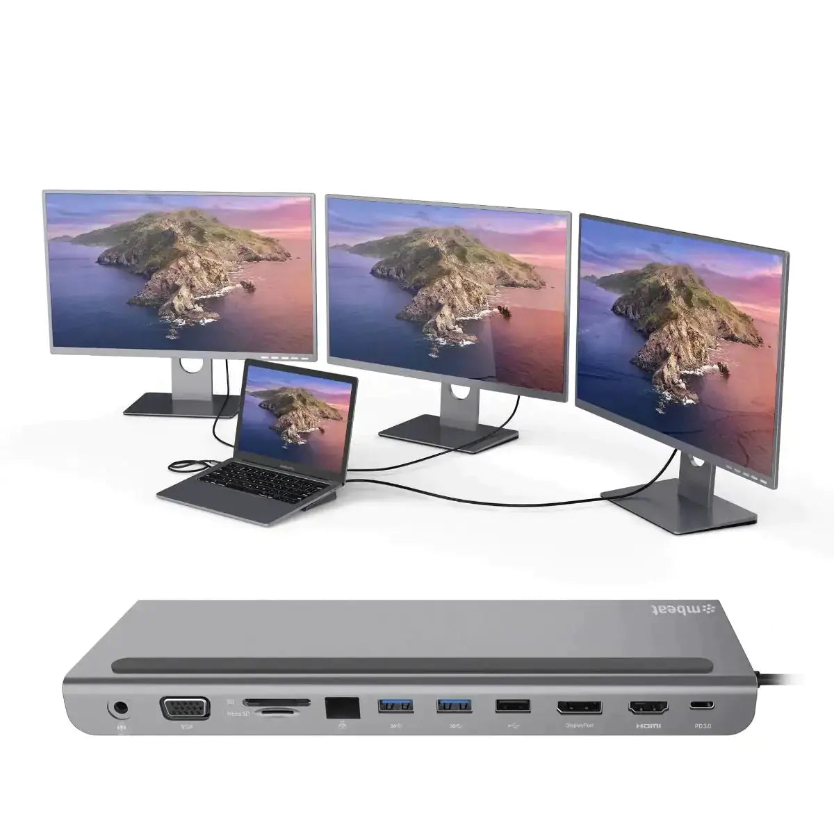 LapStation™ Pro- 11 in 1 Laptop Docking Station GLR SHOPPING