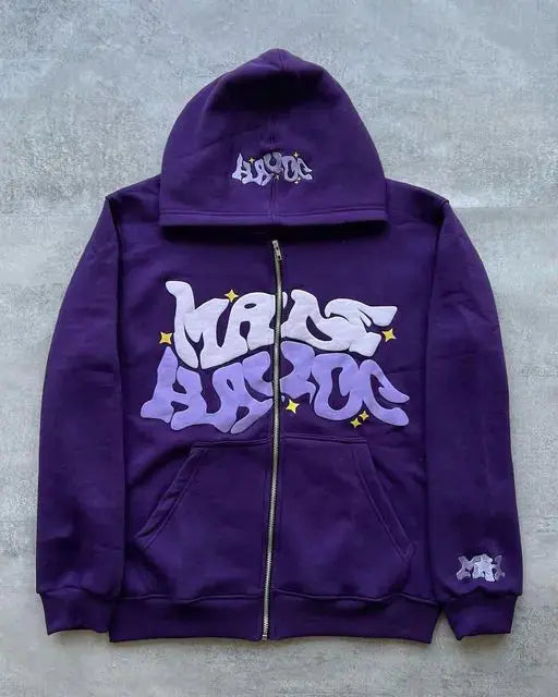 Y2K Hoodie Hip Hop Letter Print Oversized GLR SHOPPING