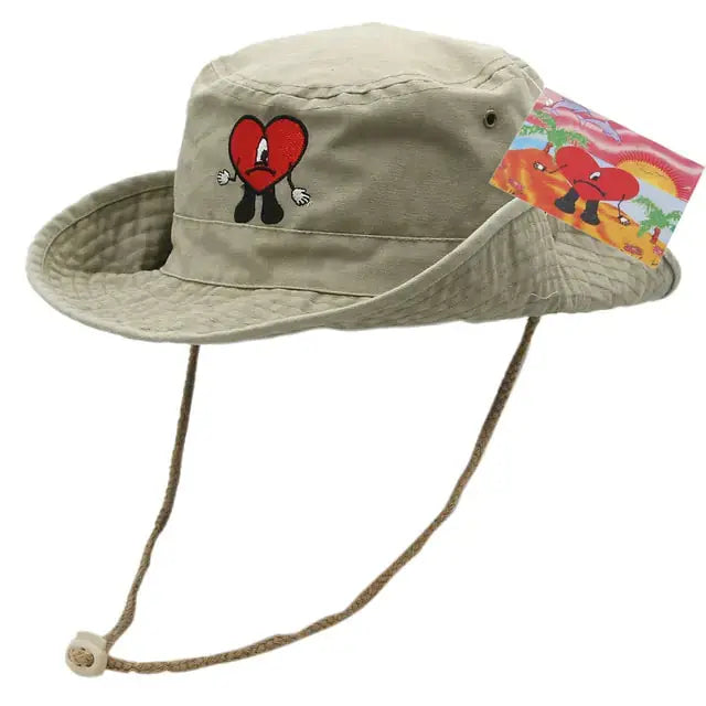 Foldable Cotton Embroidered Bucket Hat GLR SHOPPING