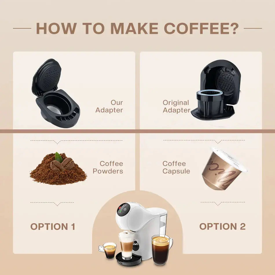 Reusable  Capsule for Espresso Coffee Maker GLR SHOPPING