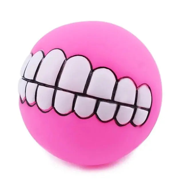 Pet Ball Teeth Silicon Chew Toys for Large Breeds GLR SHOPPING
