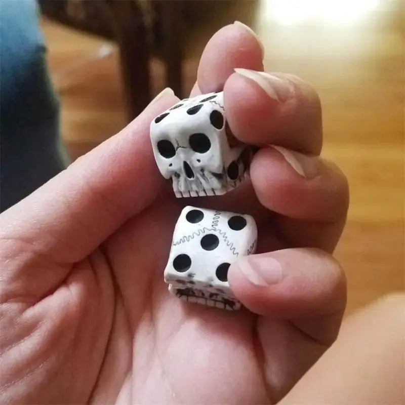 1Pcs 6-Sided Skull Dice GLR SHOPPING