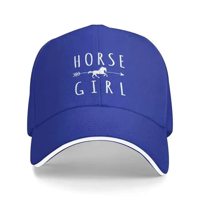 Horse Girl Riders Racer Cap GLR SHOPPING