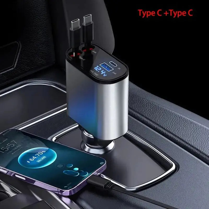 Retractable Car Charger GLR SHOPPING