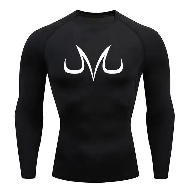 Anime Aesthetic Compression Shirt GLR SHOPPING