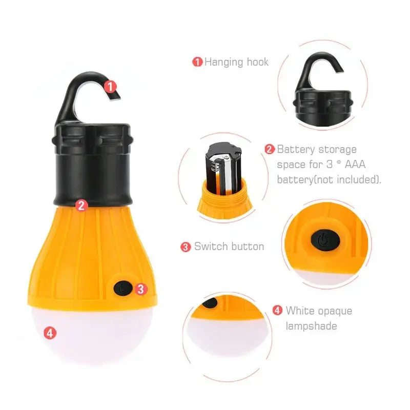 Portable LED Camping Light GLR SHOPPING