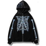 Men's Streetwear Skull Hoodies