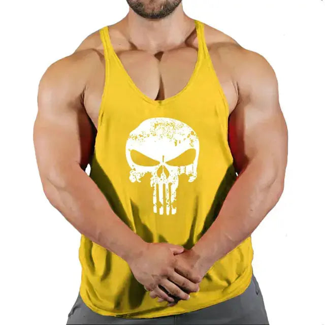Bodybuilding Suspenders Shirt for Men - GLR SHOPPING