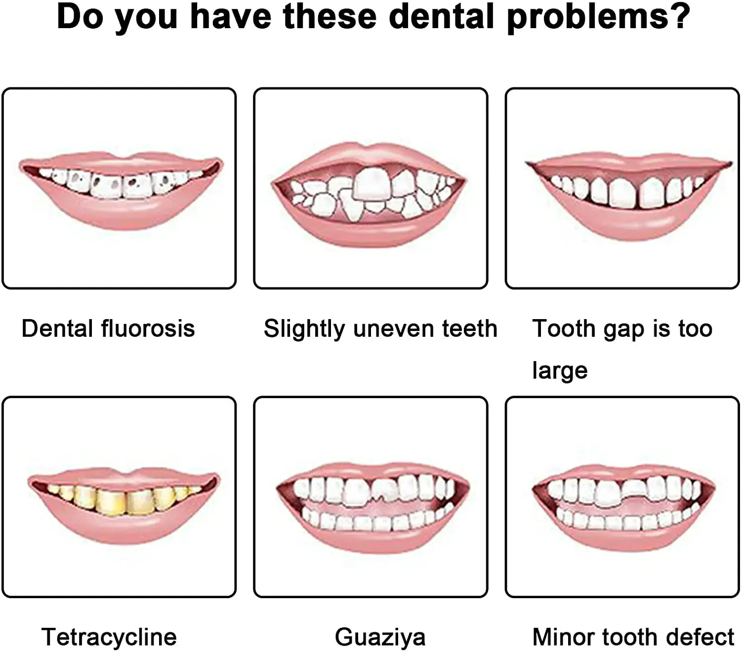 Silicone False Teeth Instant Smile GLR SHOPPING
