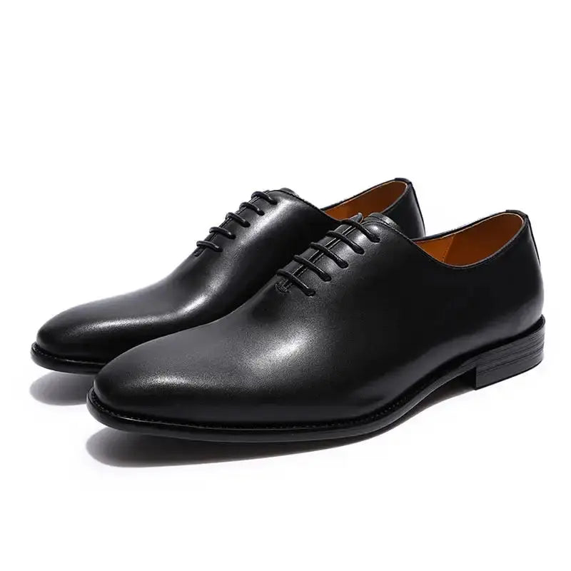 Men's Leather Oxford Shoes GLR SHOPPING