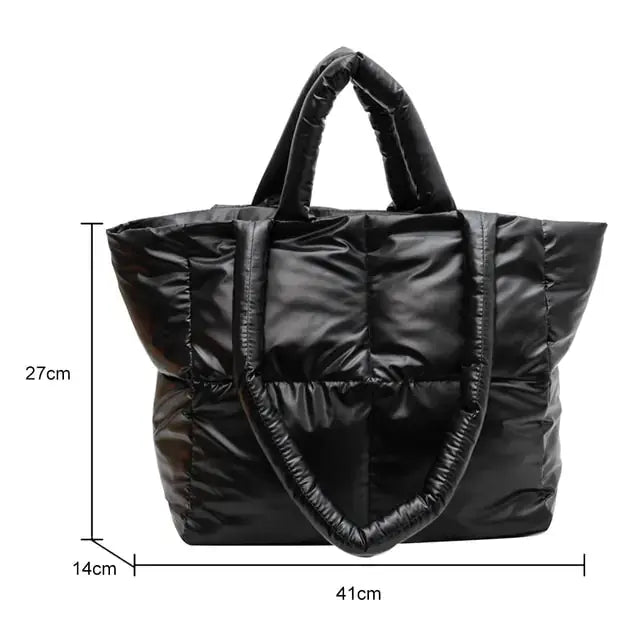 Fashion Large Tote Padded Handbags - GLR SHOPPING