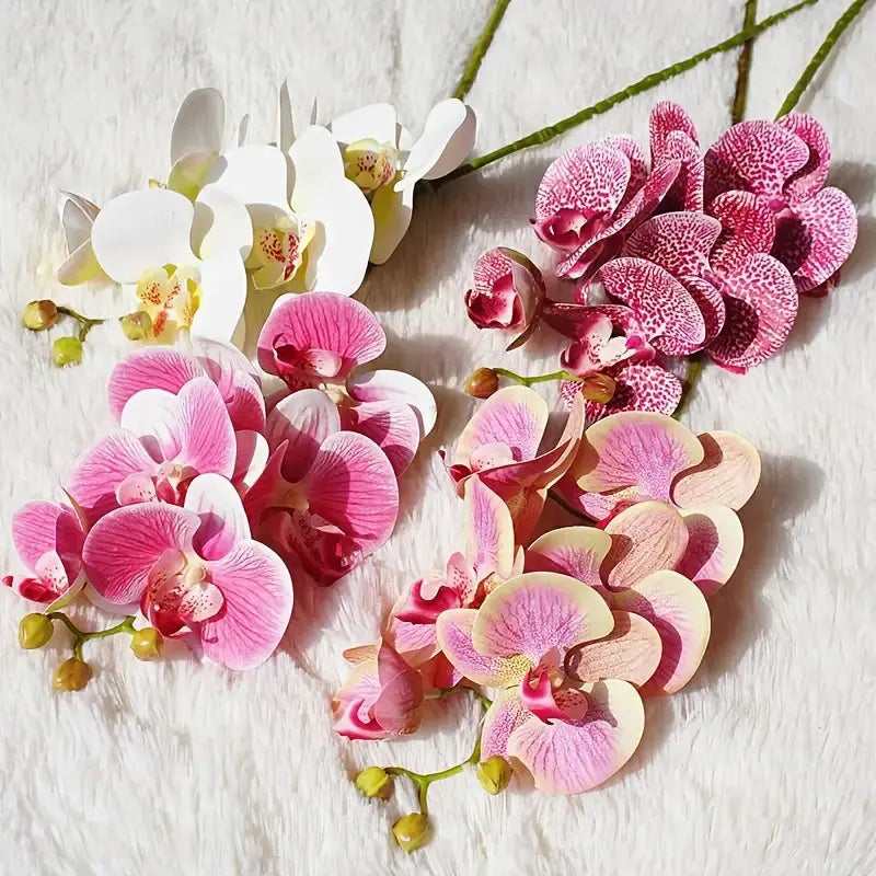 Artificial 6-Head Phalaenopsis Orchid GLR SHOPPING