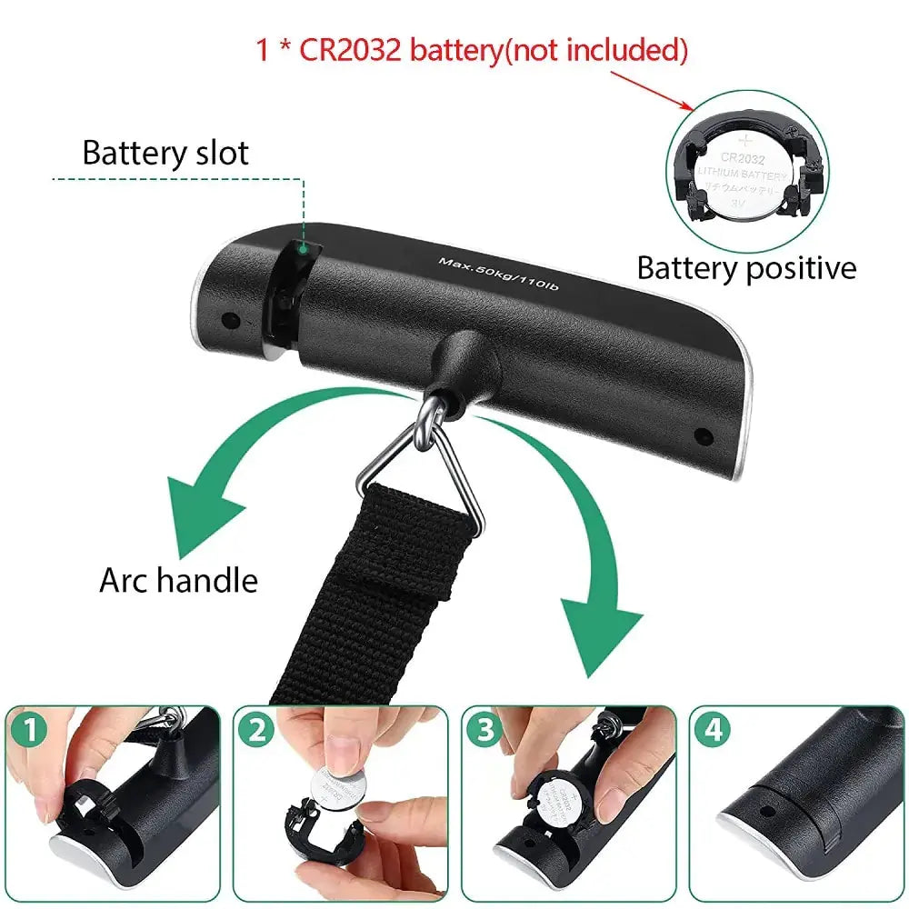 Portable Handheld Luggage Scale GLR SHOPPING