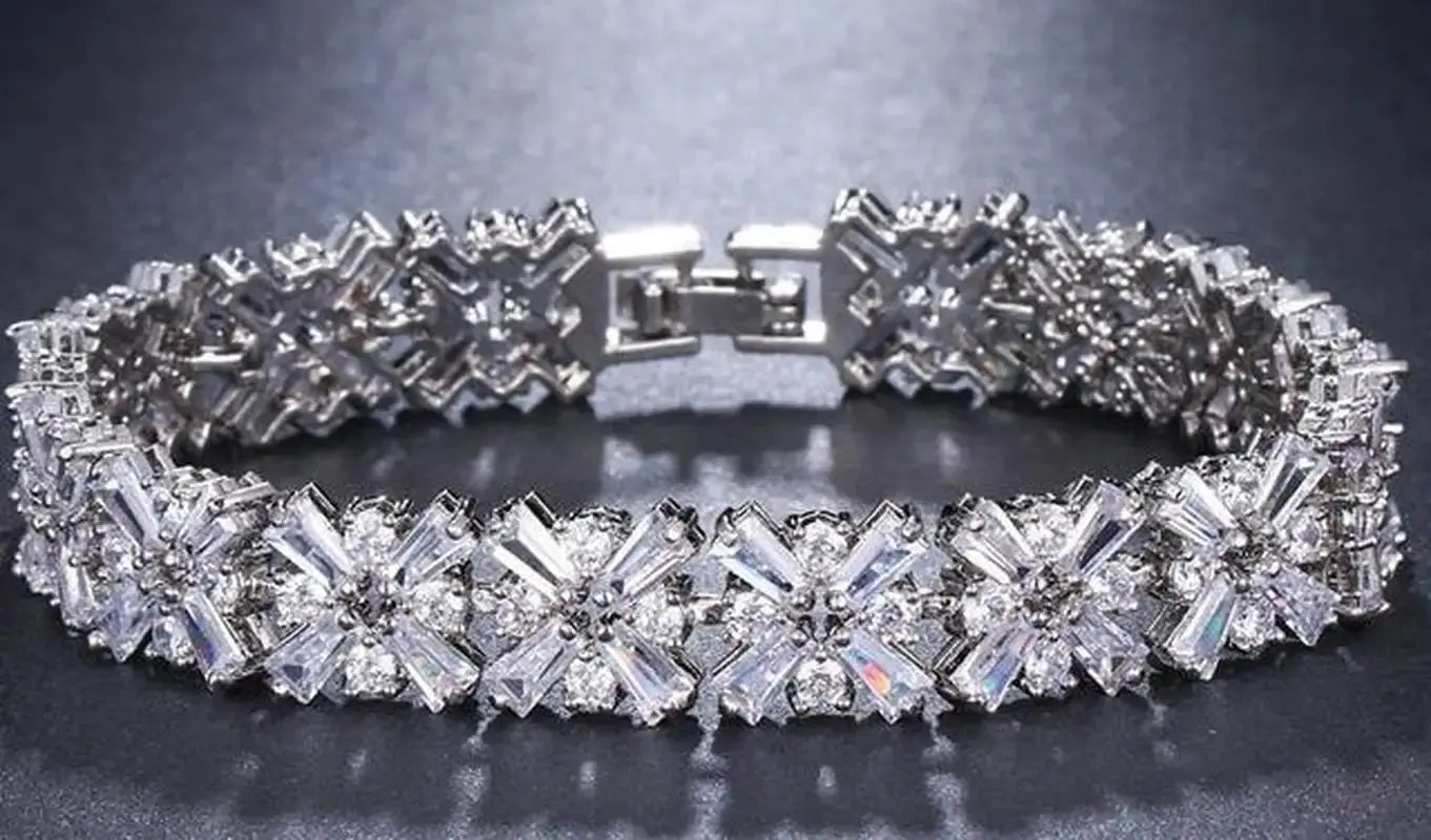 Luxury Crystal Charm Bracelets for Women GLR SHOPPING
