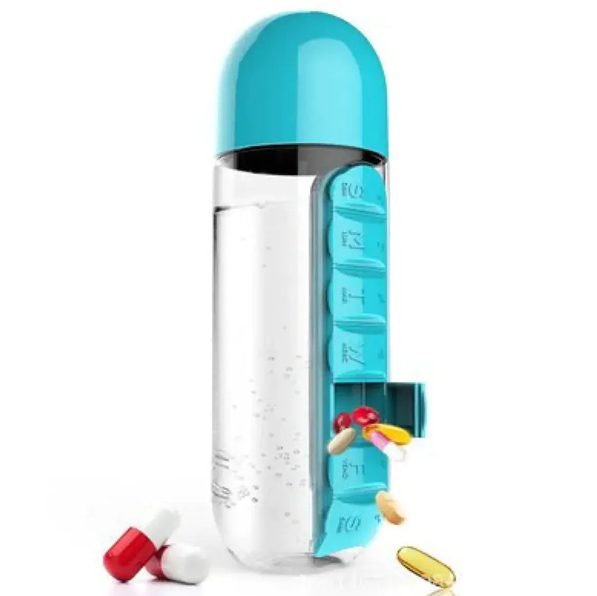 2-in-1 Medicine Bottle & Cup – 600ml GLR SHOPPING