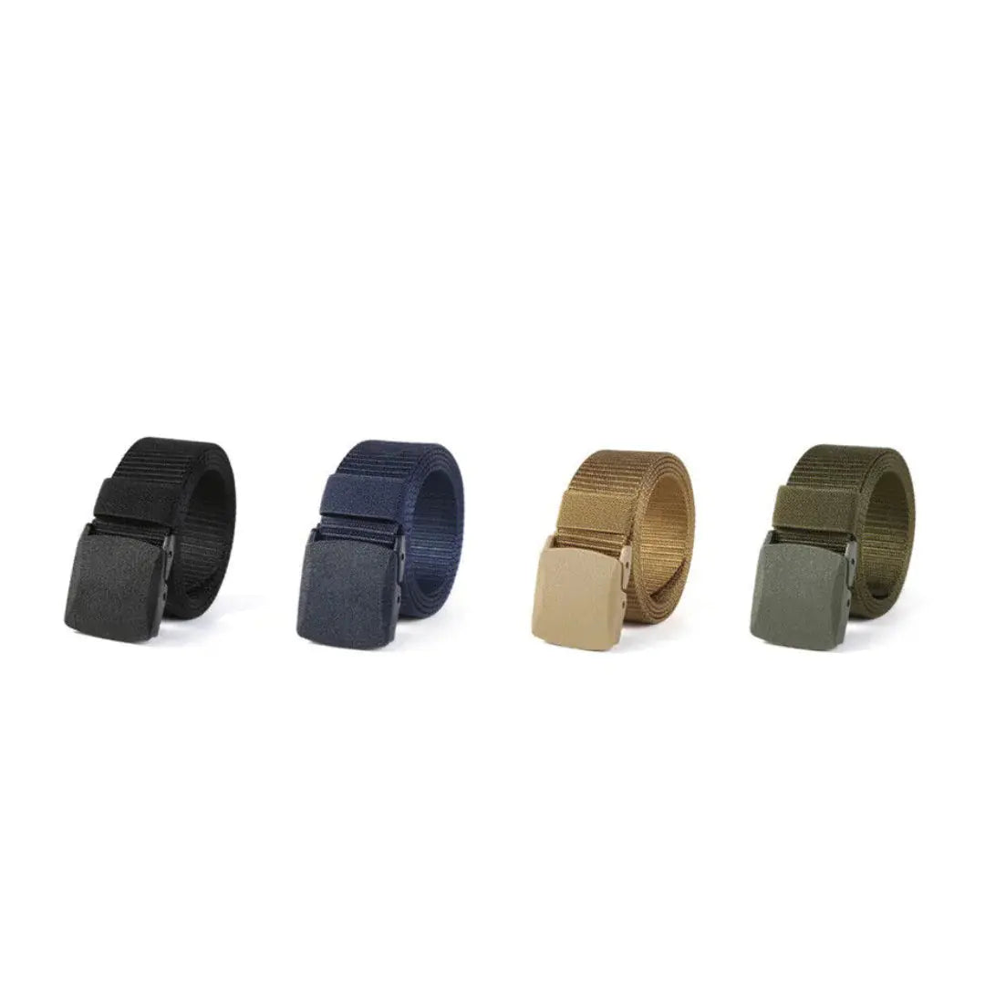 Men's Plastic Cam Buckle Nylon Belt GLR SHOPPING