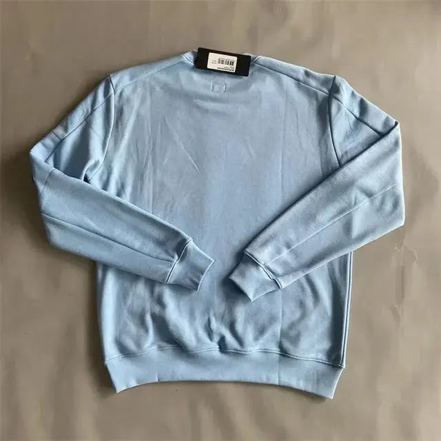 Men's Round Neck Sweater with Zippered Pocket GLR SHOPPING