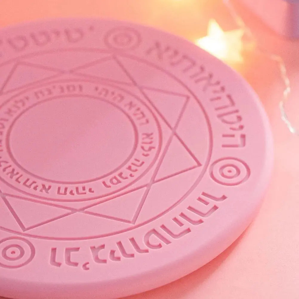 5W 10W Glowing Magic Array Universal Qi Fast Charging Wireless Charger for iPhone Charger Magic Array Wireless Charger GLR SHOPPING