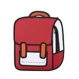 Unisex Fashion 2D Drawing Backpack