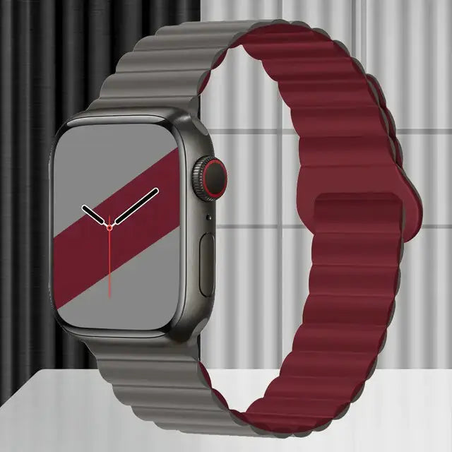 Silicone Strap Band Magnetic Bracelet - GLR SHOPPING