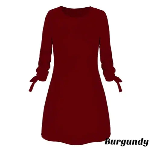 2019 New Release Elegant Summer Solid Color Dress GLR SHOPPING