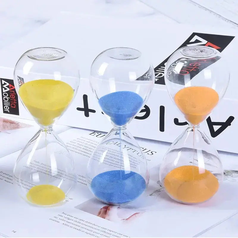 Modern Colored Sand Hourglass Decorative Timer GLR SHOPPING