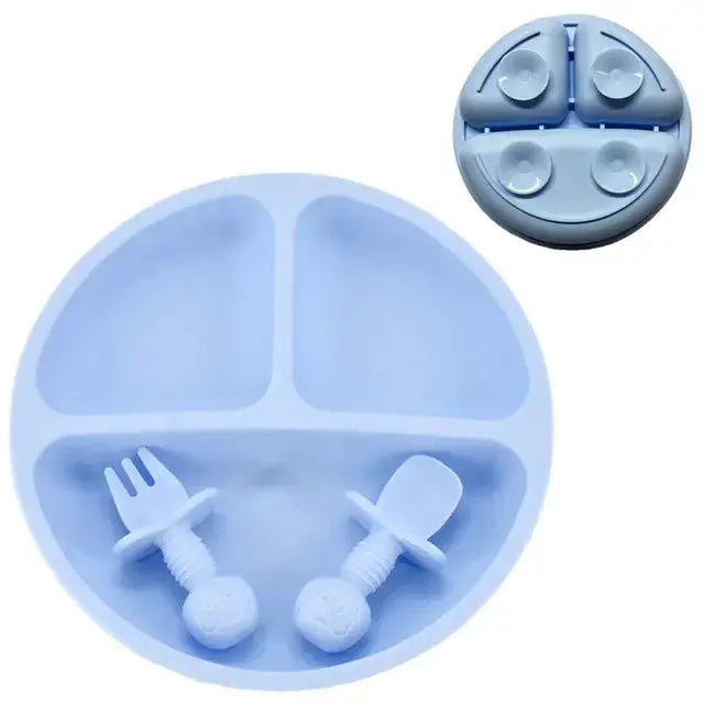 Baby Silicone Plate Set GLR SHOPPING