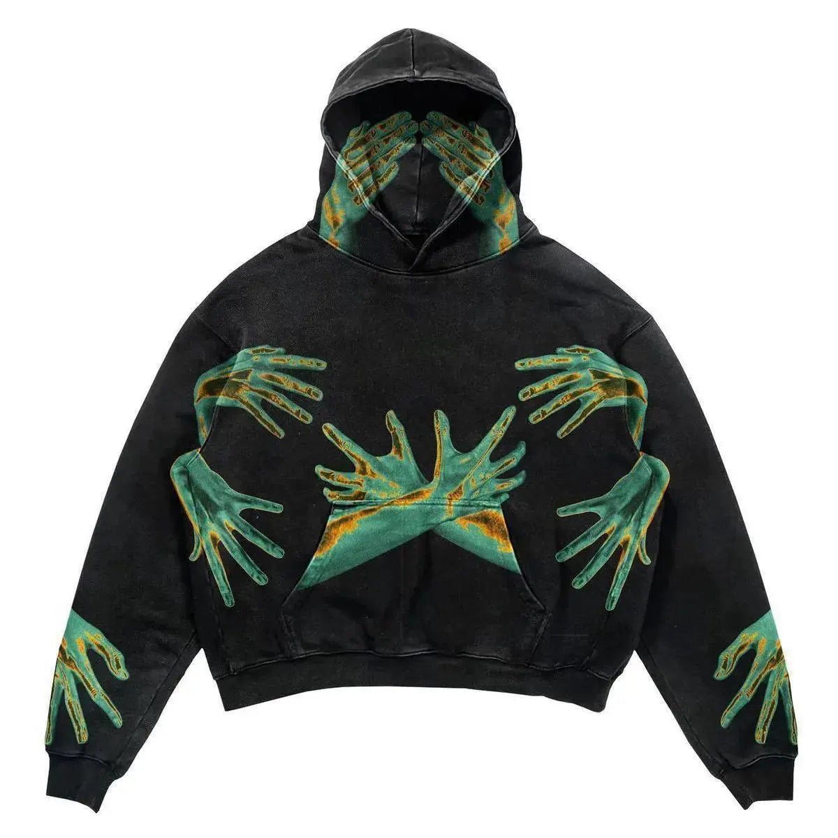 Punk Wind Ninja Printed Hoodies GLR SHOPPING