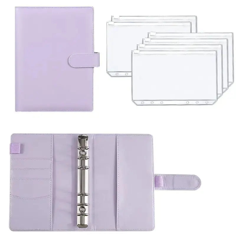 A6 Leather Budget Binder GLR SHOPPING