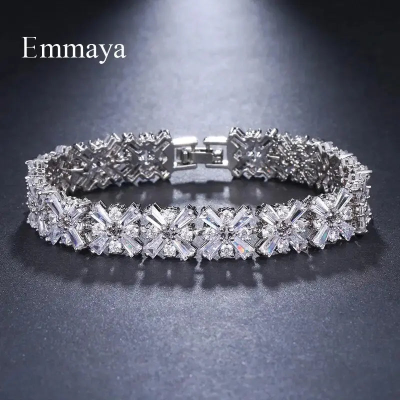 Luxury Crystal Charm Bracelets for Women GLR SHOPPING