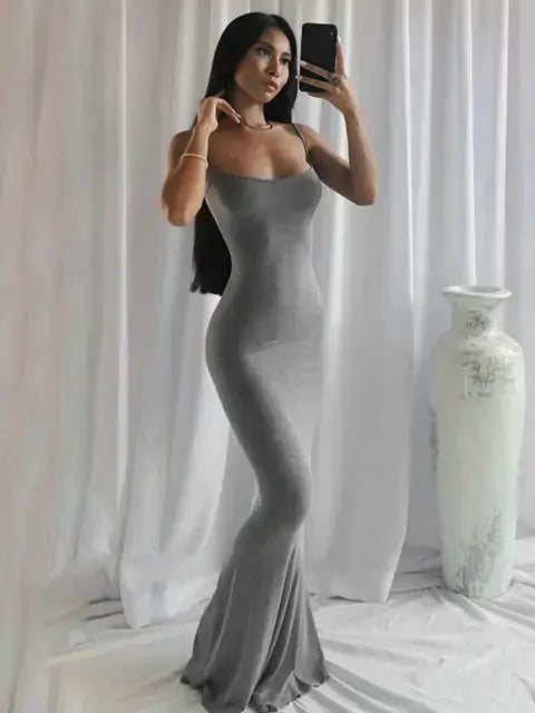 Backless Long Maxi Dress GLR SHOPPING