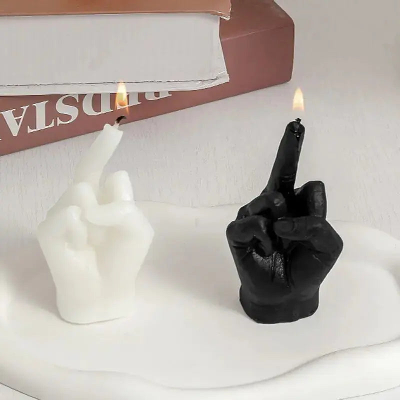 Middle Finger Shaped Scented Candles GLR SHOPPING