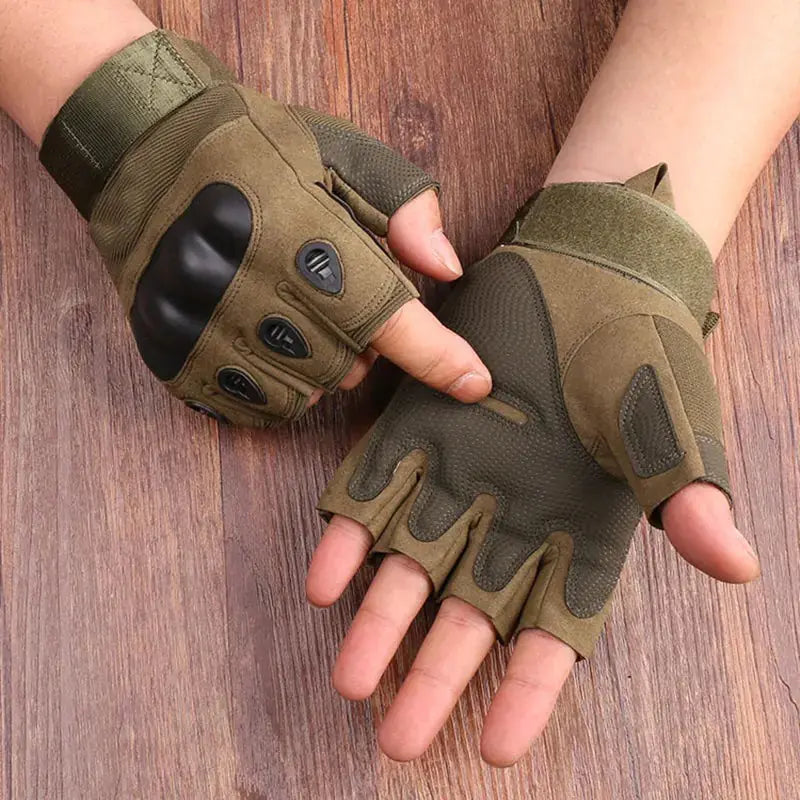 Men's Half Finger Tactical Gloves GLR SHOPPING