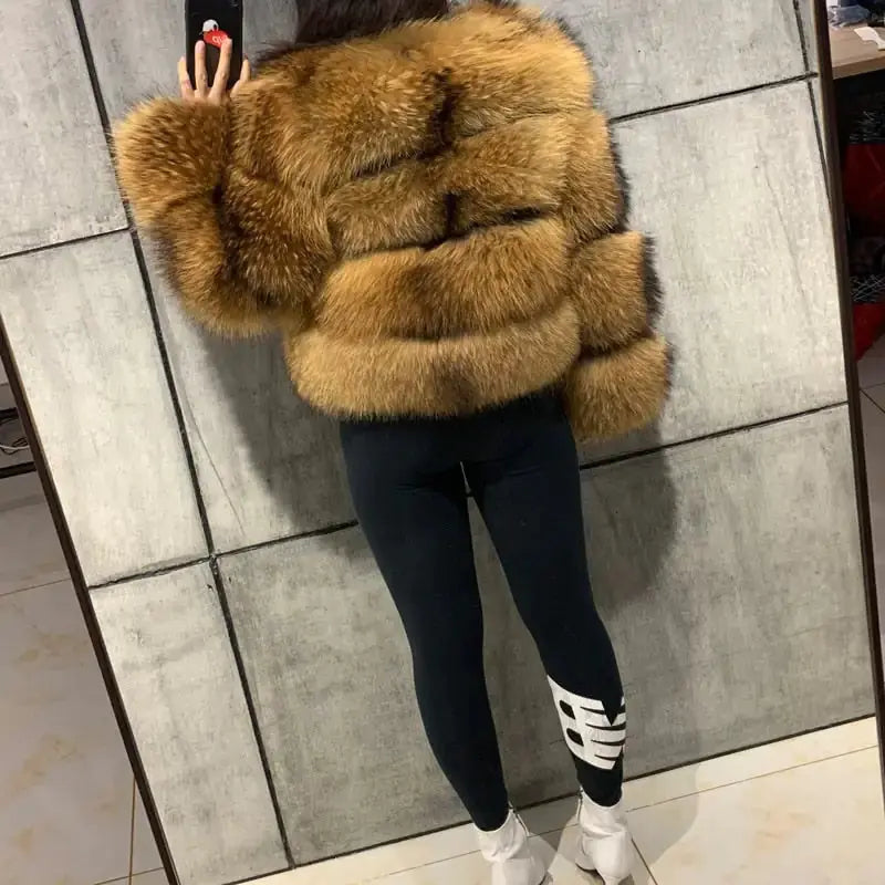 Picture Perfect Thick Fur Coat GLR SHOPPING