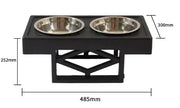 Elevated Slow-Feed Dog Bowl GLR SHOPPING
