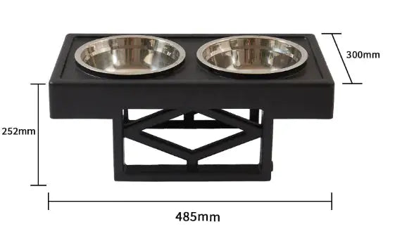 Elevated Slow-Feed Dog Bowl GLR SHOPPING