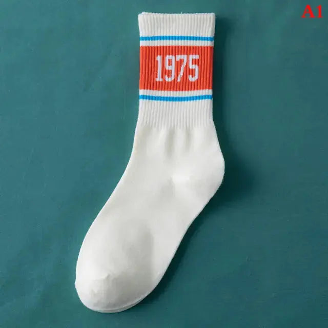 Women Tie-dye Middle Tube Socks GLR SHOPPING