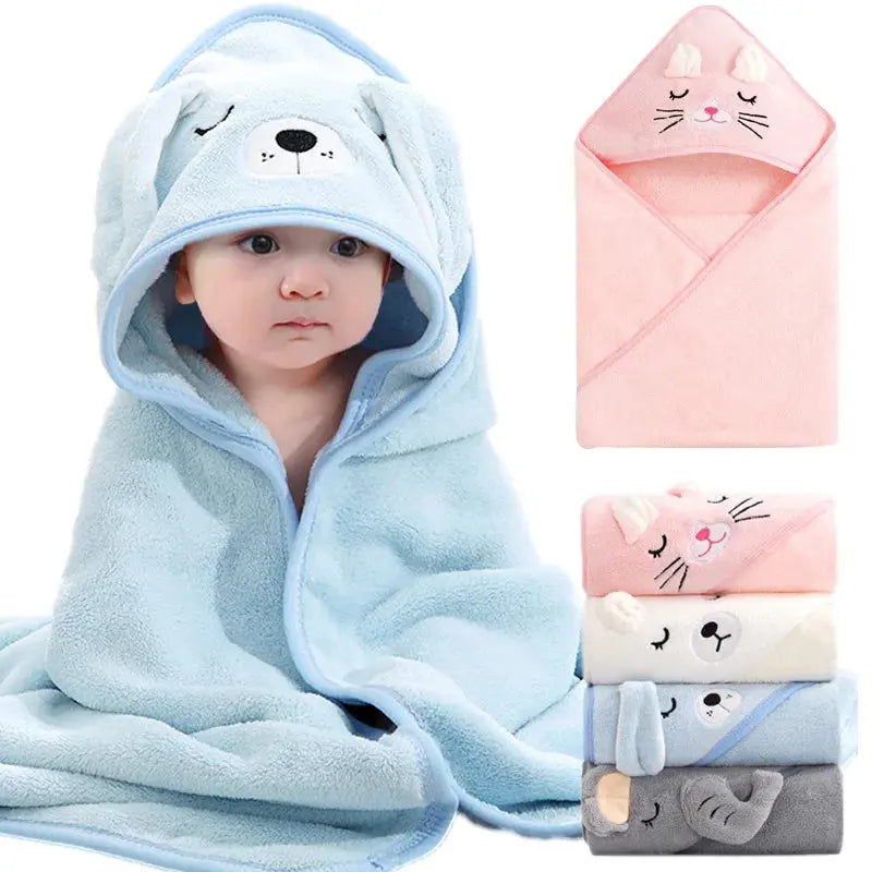 Cartoon Animal Baby Bath Towels GLR SHOPPING