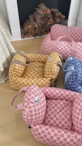 Luxury Cotton Canvas Pet Travel Seat