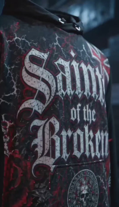 Saints of the Broken “Broken Family” Full Design Gothic Hoodie