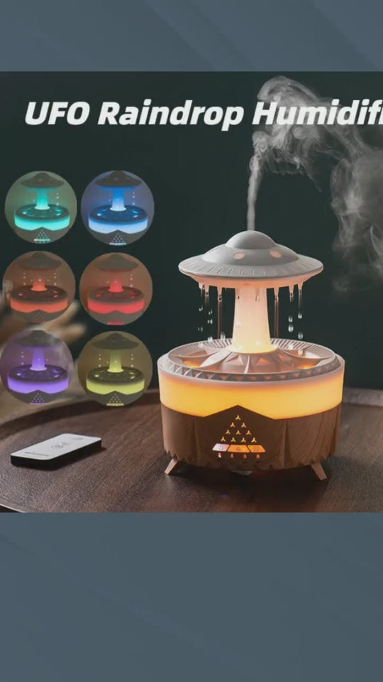 Load video: ScentSpinner Aroma Humidifier